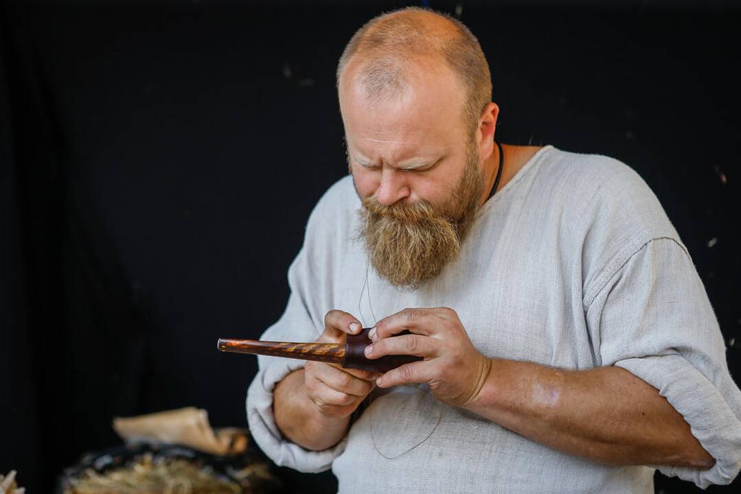 Festivalis "Lauksnos" amatų miestelis
