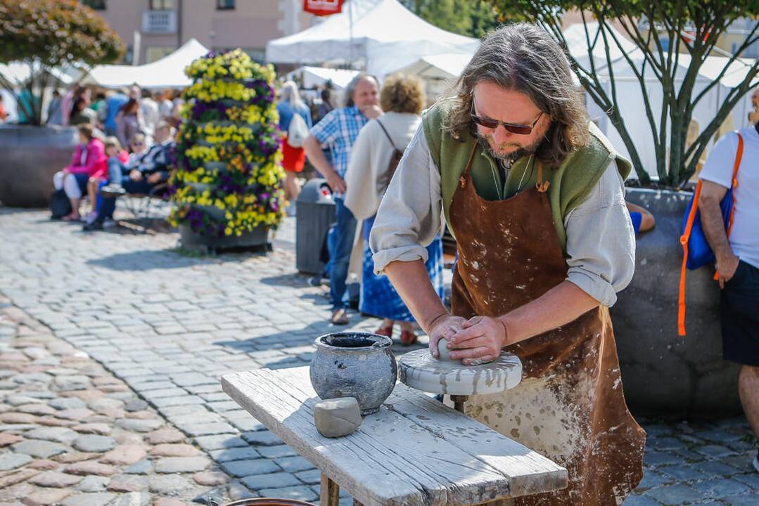 Festivalis "Lauksnos" amatų miestelis