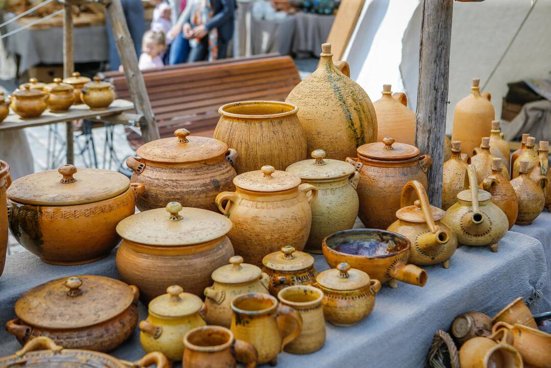 Festivalis "Lauksnos" amatų miestelis