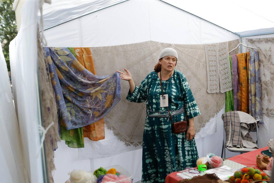 Festivalis "Lauksnos" amatų miestelis