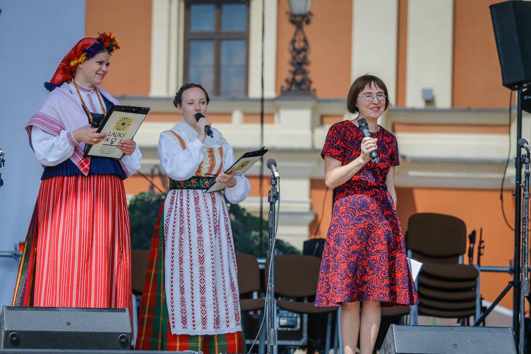 Festivalis "Lauksnos" amatų miestelis