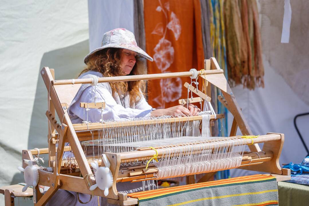 Festivalis "Lauksnos" amatų miestelis