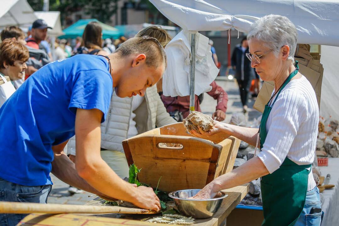 Festivalis "Lauksnos" amatų miestelis