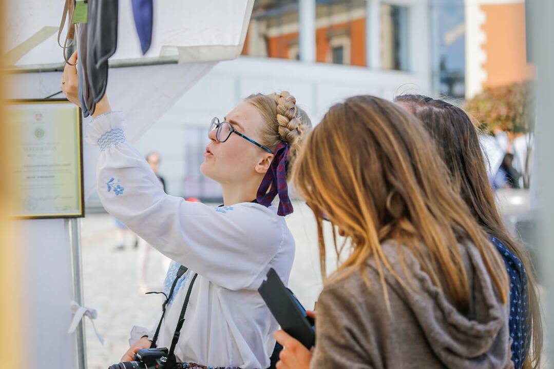 Festivalis "Lauksnos" amatų miestelis