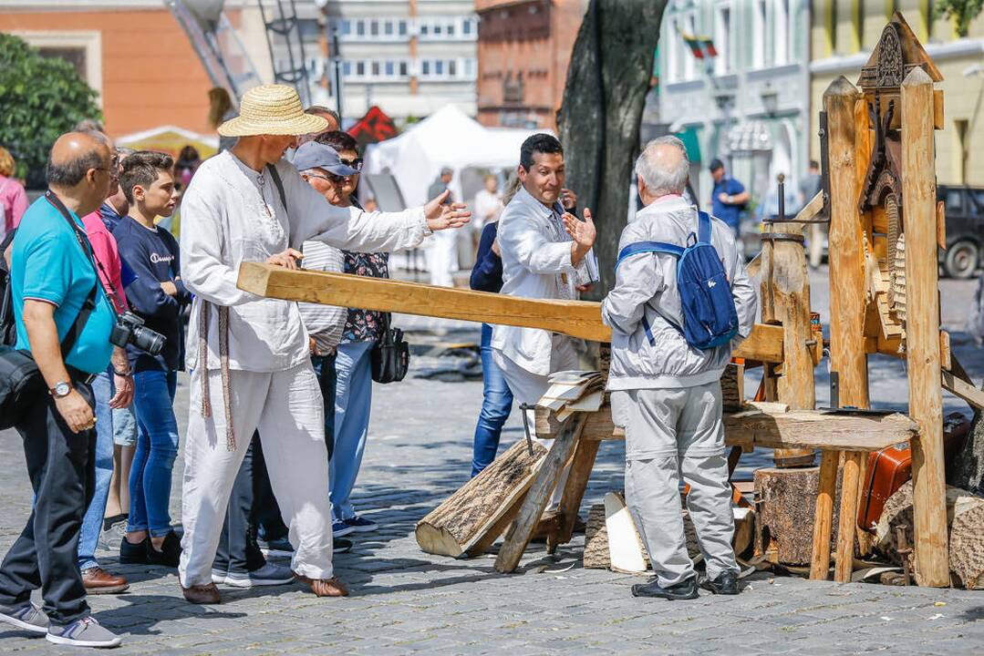 Festivalis "Lauksnos" amatų miestelis