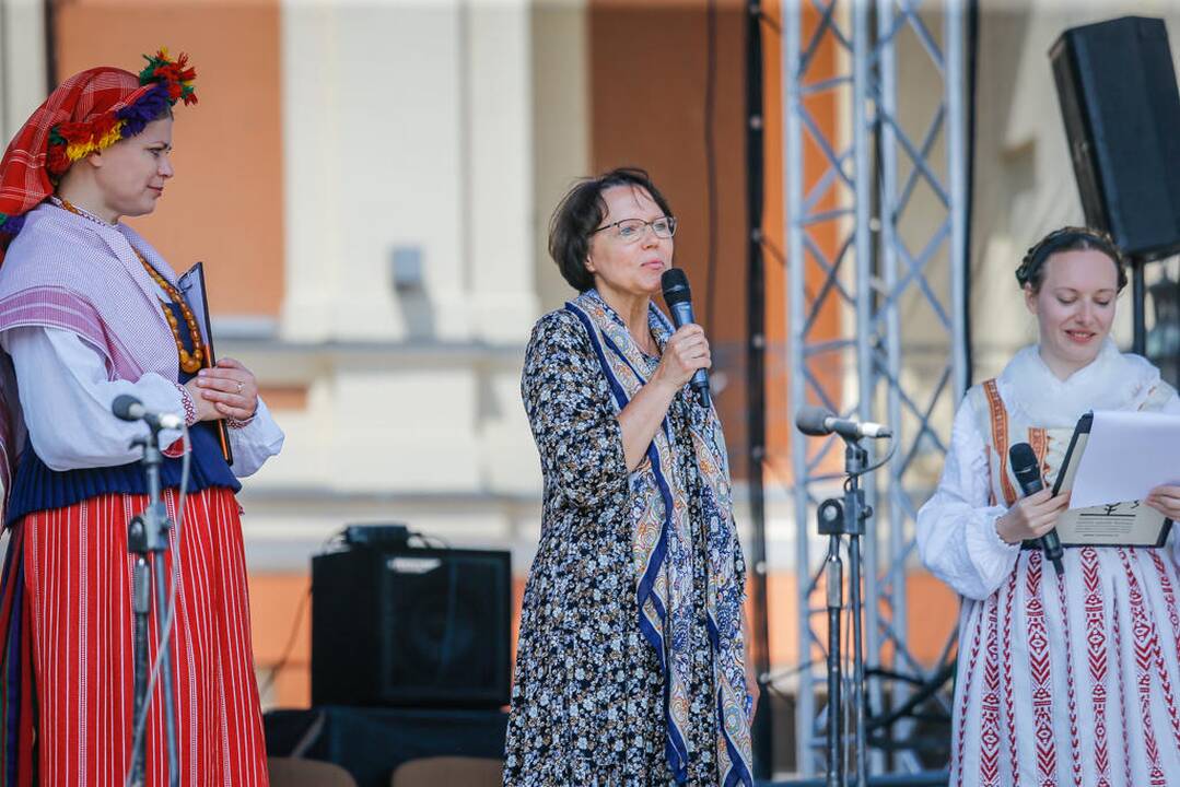 Festivalis "Lauksnos" amatų miestelis
