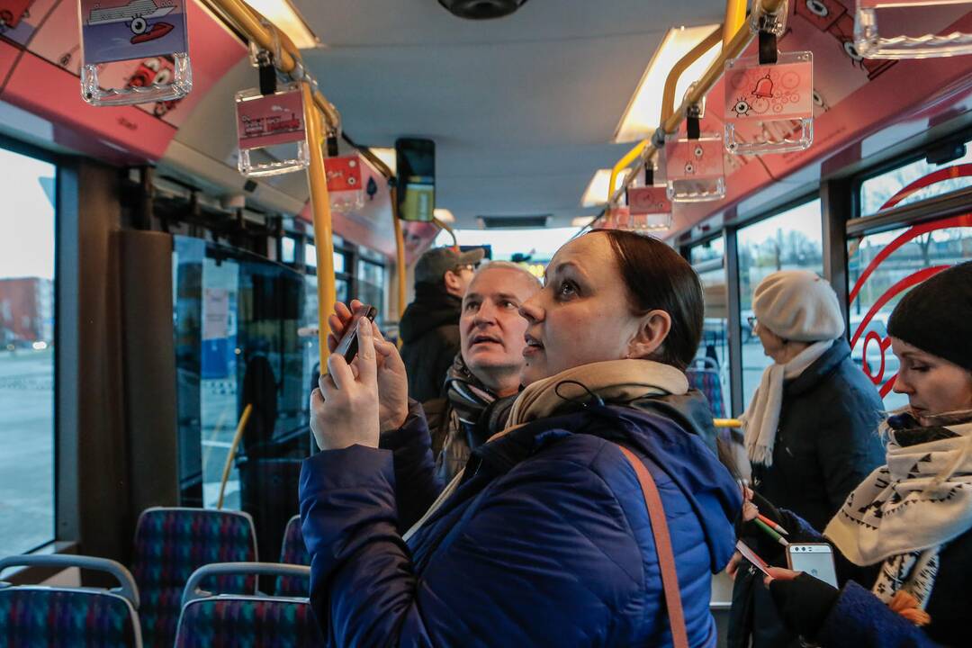 „Muzė veža“ kūrybinės dirbtuvės autobusuose