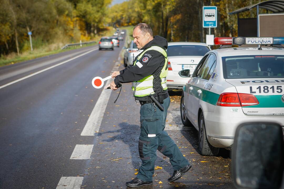 Policijos reidas Klaipėdoje 2019.10.19