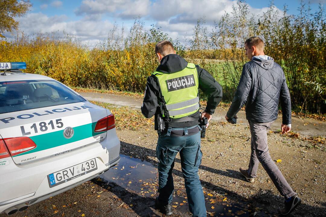 Policijos reidas Klaipėdoje 2019.10.19