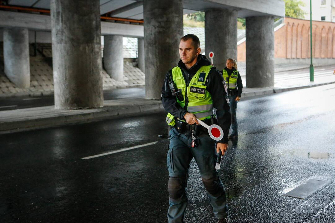 Policijos reidas Klaipėdoje