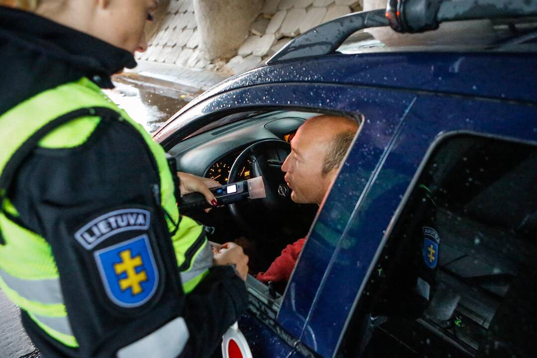 Policijos reidas Klaipėdoje