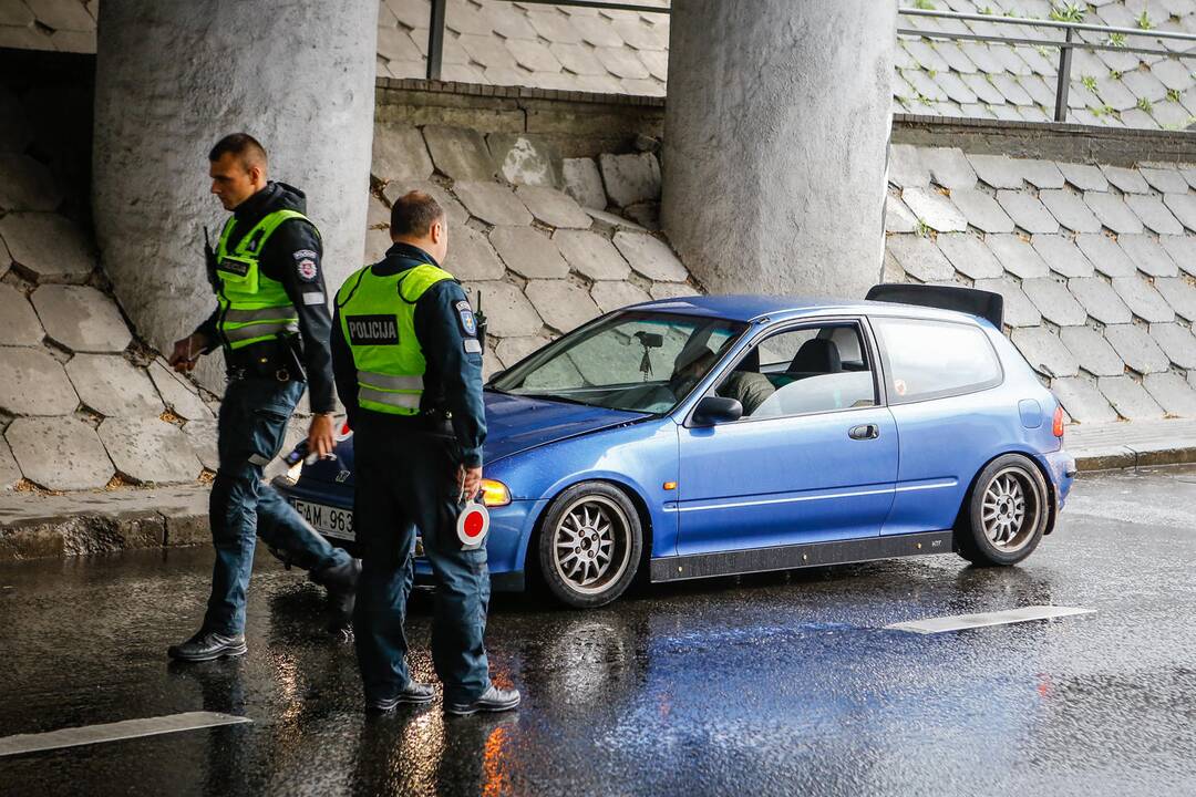 Policijos reidas Klaipėdoje