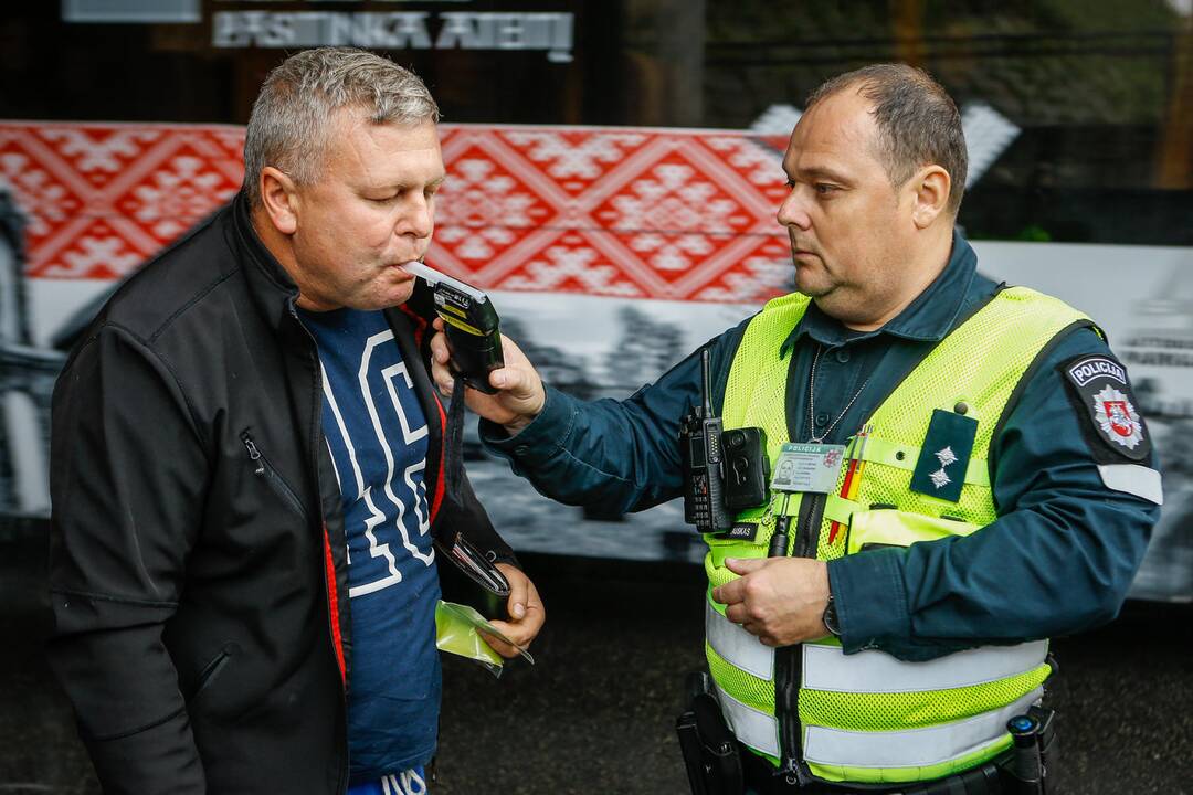 Policijos reidas Klaipėdoje