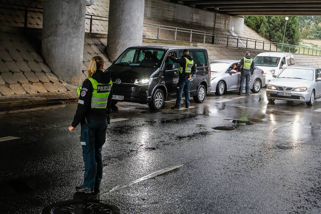 Policijos reidas Klaipėdoje