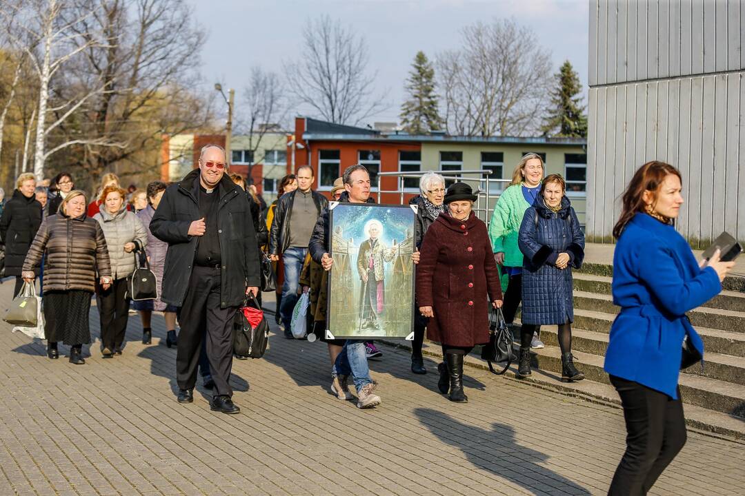 T. Matulionio paveikslas atkeliavo į Klaipėdą