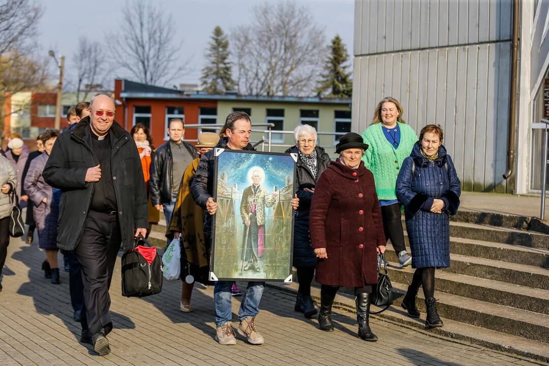 T. Matulionio paveikslas atkeliavo į Klaipėdą