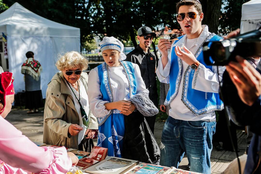 Kitataučiai klaipėdiečiai surengė spalvingą šventę