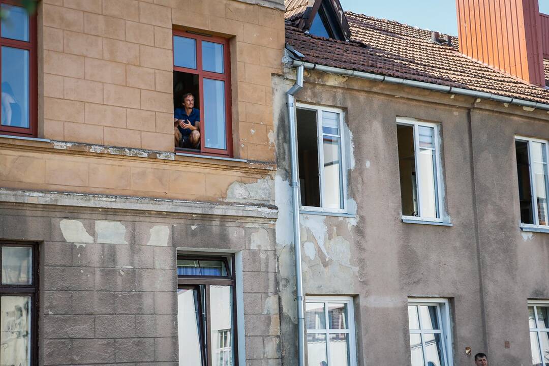 Atidengtas paminklas Vydūnui