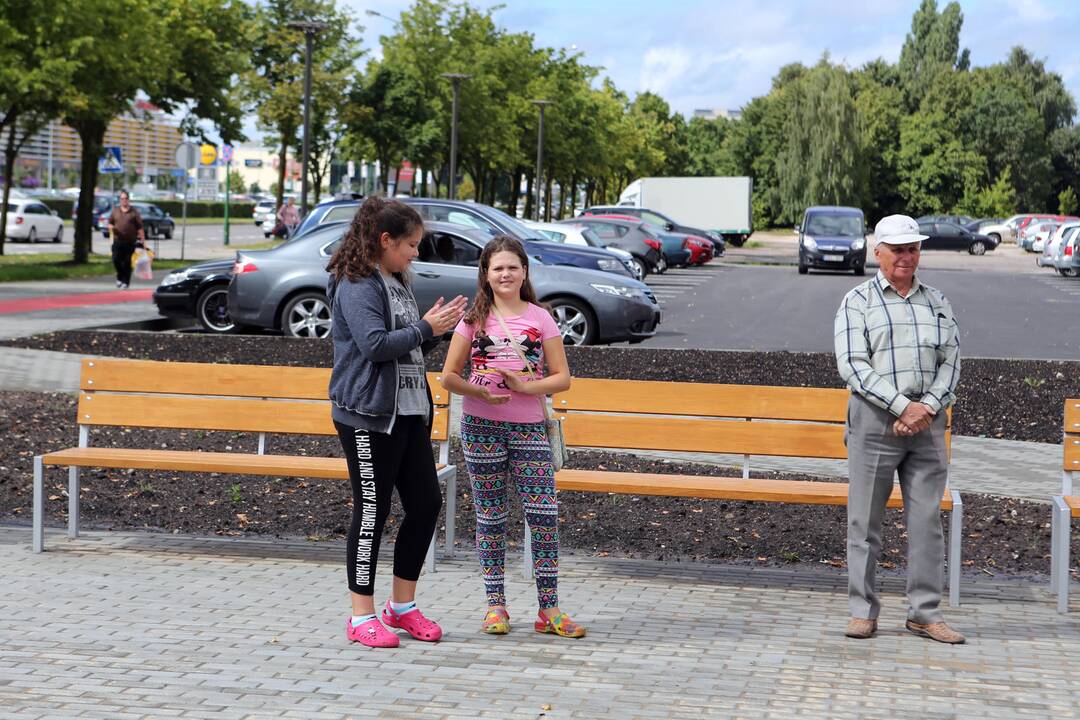Rekonstruotas Pempininkų fontanas