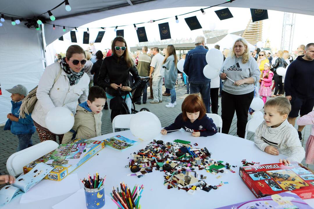 DFDS pristatė iš lego pastatytą keltą