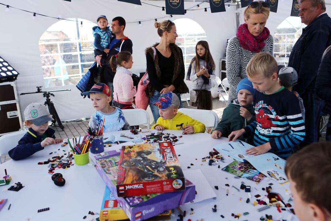 DFDS pristatė iš lego pastatytą keltą
