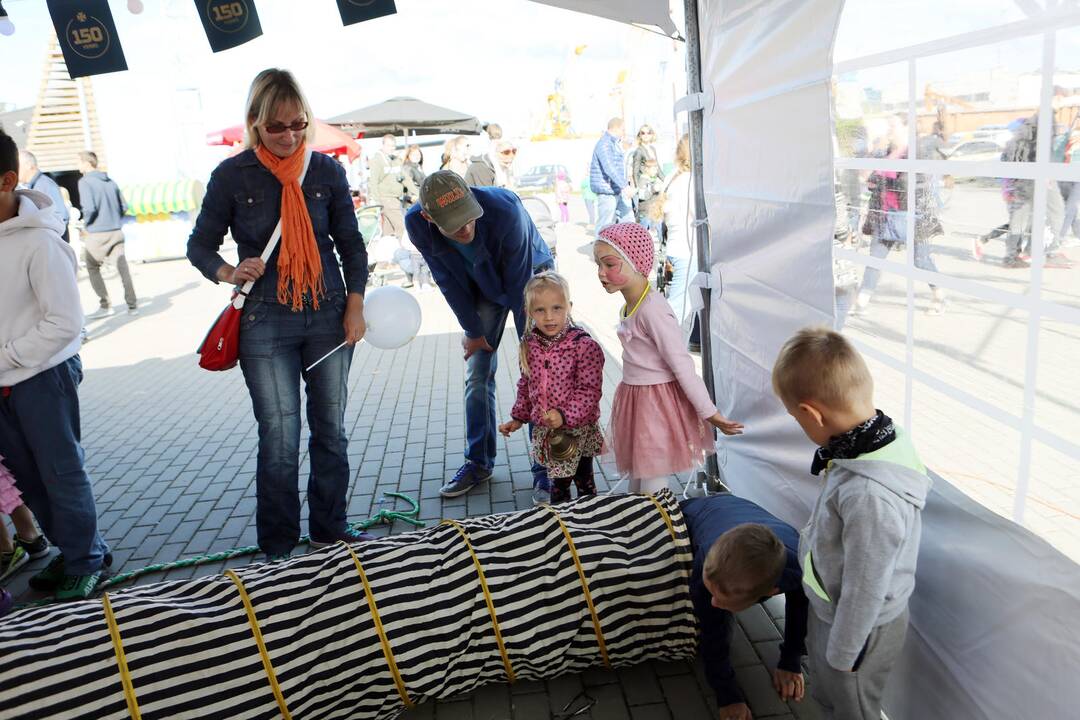 DFDS pristatė iš lego pastatytą keltą