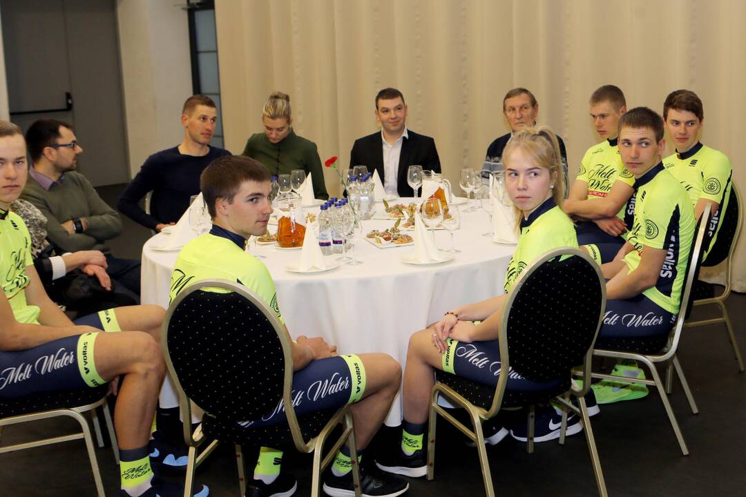 Pristatyta nauja dviratininkų komanda - "Klaipėda"