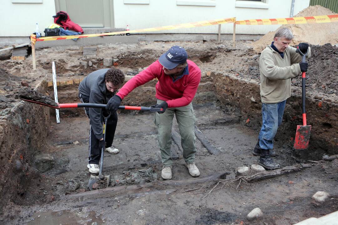 Archeologai Klaipėdos senamiestyje aptiko naujovių