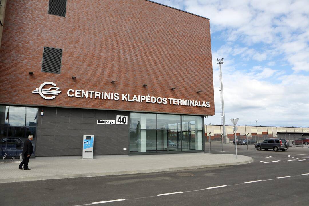 Atidarytas Centrinis Klaipėdos terminalas