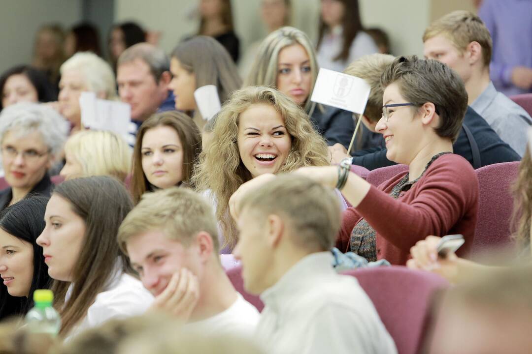 Klaipėdos universitetas pasveikino studentus