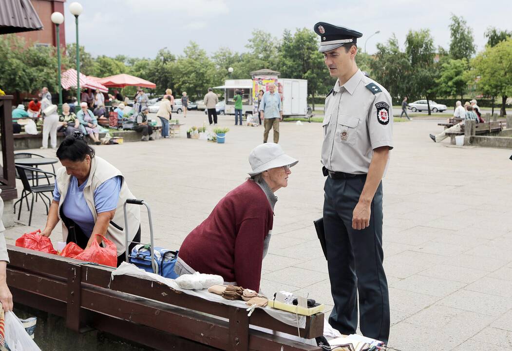 Uostamiesčio prekeives išvaikė tvirkintojai