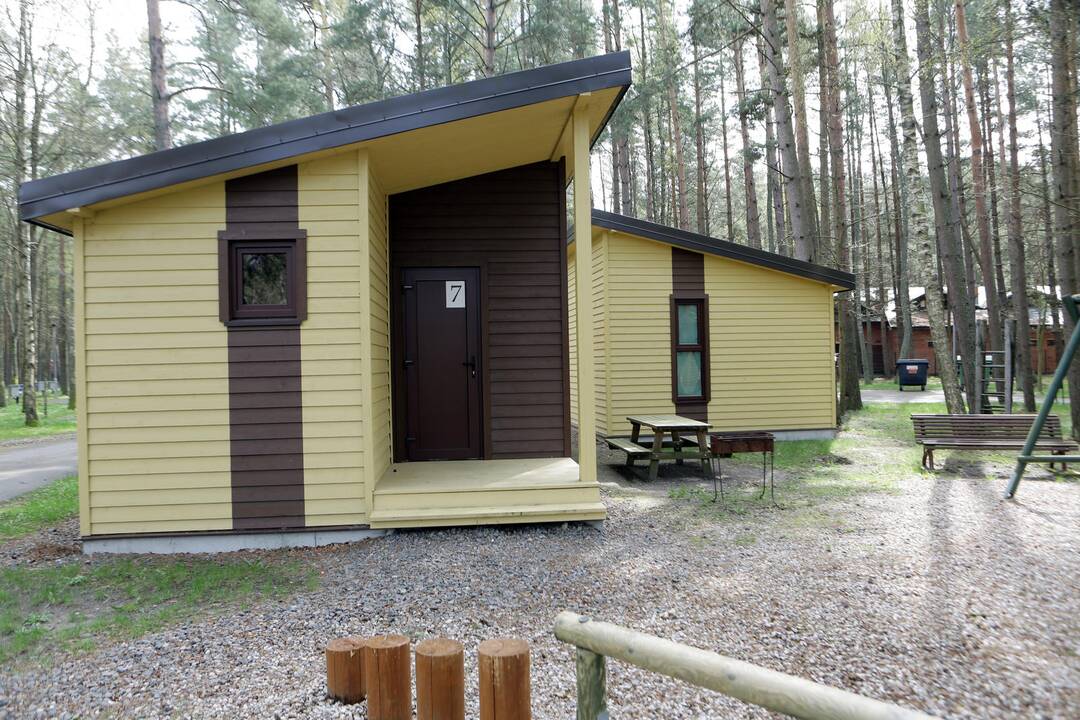 Girulių kempingas pradėjo sezoną