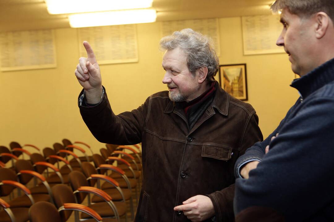 Klaipėdos menininkai apžiūrėjo Klaipėdos energijos patalpas