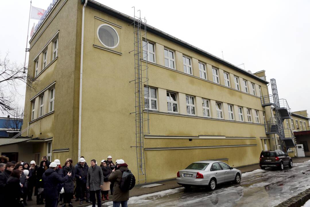 Klaipėdos menininkai apžiūrėjo Klaipėdos energijos patalpas