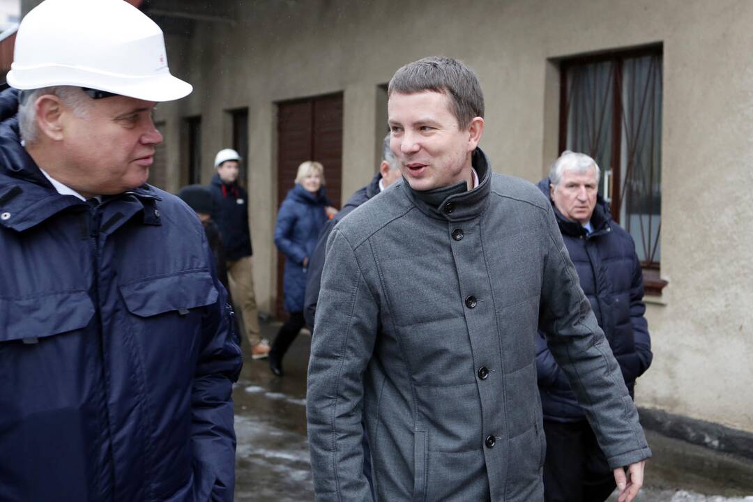 Klaipėdos menininkai apžiūrėjo Klaipėdos energijos patalpas