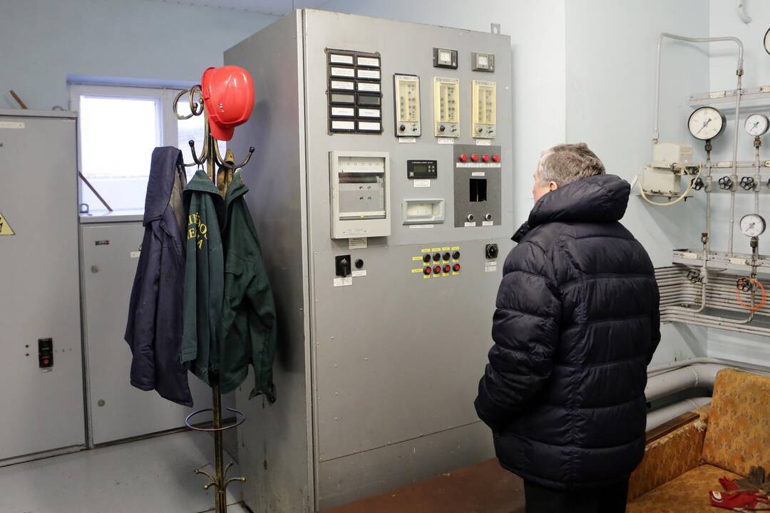 Klaipėdos menininkai apžiūrėjo Klaipėdos energijos patalpas