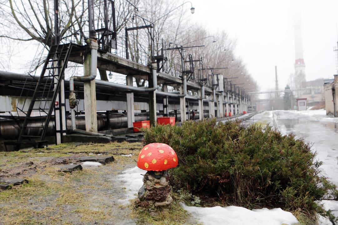 Klaipėdos menininkai apžiūrėjo Klaipėdos energijos patalpas