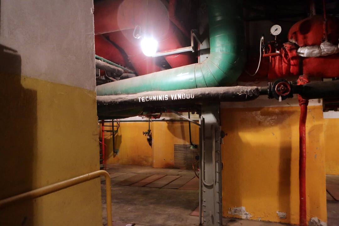 Klaipėdos menininkai apžiūrėjo Klaipėdos energijos patalpas
