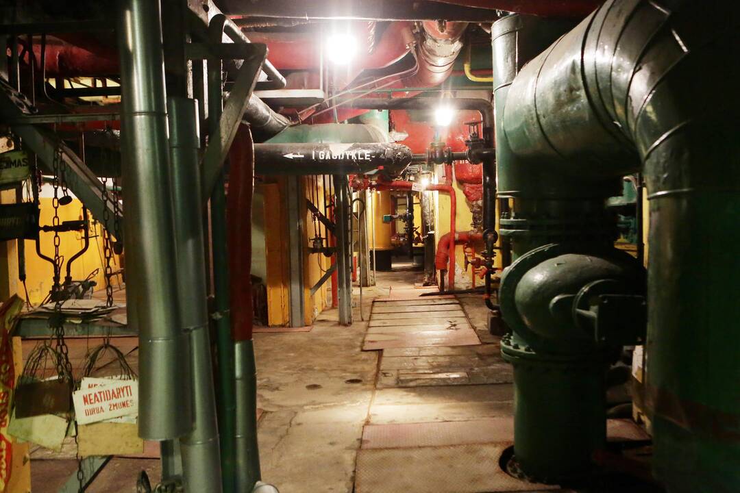 Klaipėdos menininkai apžiūrėjo Klaipėdos energijos patalpas
