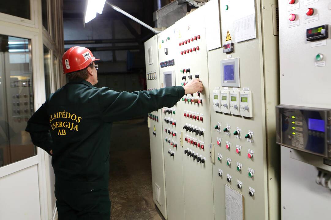 Klaipėdos menininkai apžiūrėjo Klaipėdos energijos patalpas