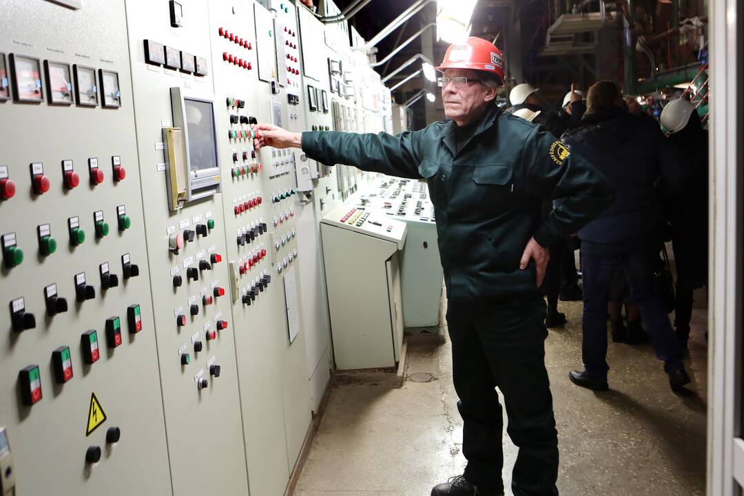 Klaipėdos menininkai apžiūrėjo Klaipėdos energijos patalpas