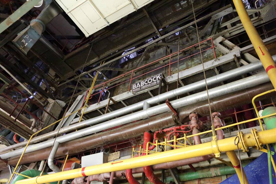 Klaipėdos menininkai apžiūrėjo Klaipėdos energijos patalpas