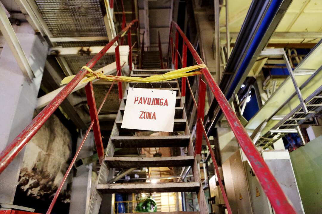 Klaipėdos menininkai apžiūrėjo Klaipėdos energijos patalpas