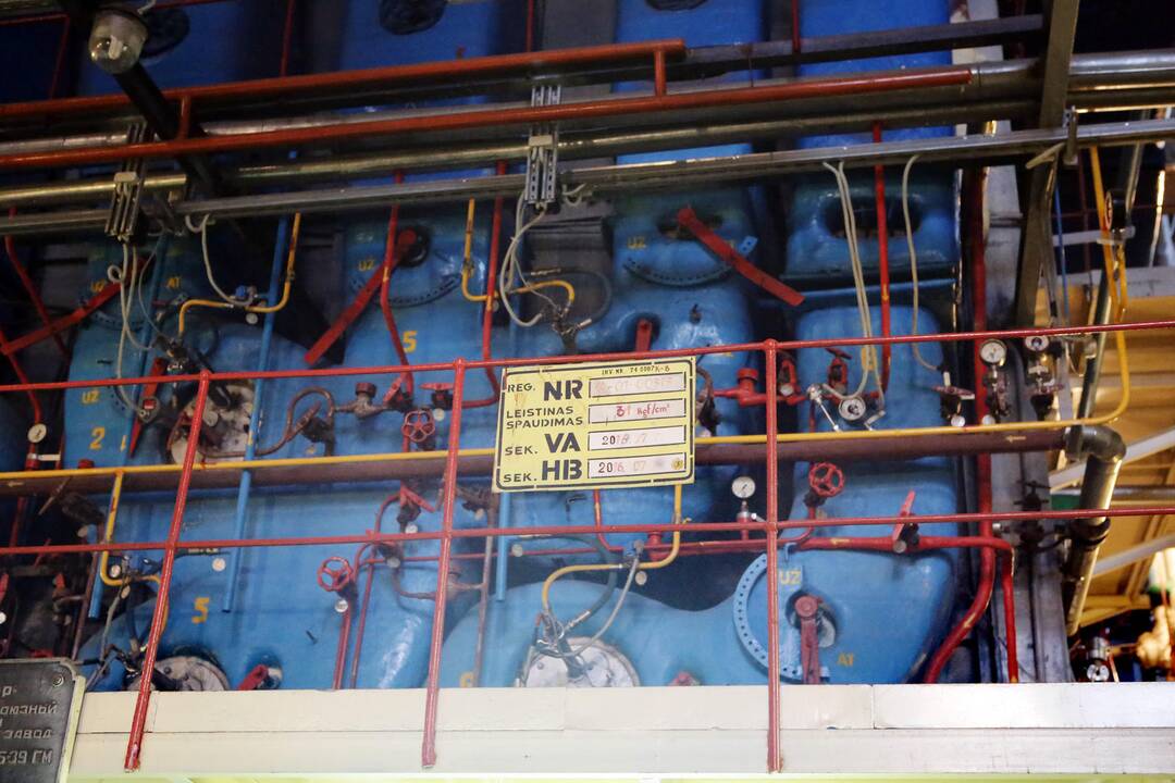 Klaipėdos menininkai apžiūrėjo Klaipėdos energijos patalpas