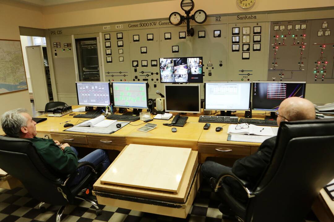 Klaipėdos menininkai apžiūrėjo Klaipėdos energijos patalpas