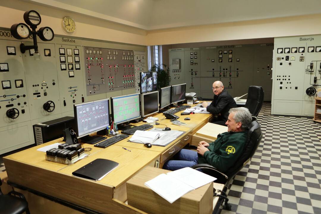 Klaipėdos menininkai apžiūrėjo Klaipėdos energijos patalpas