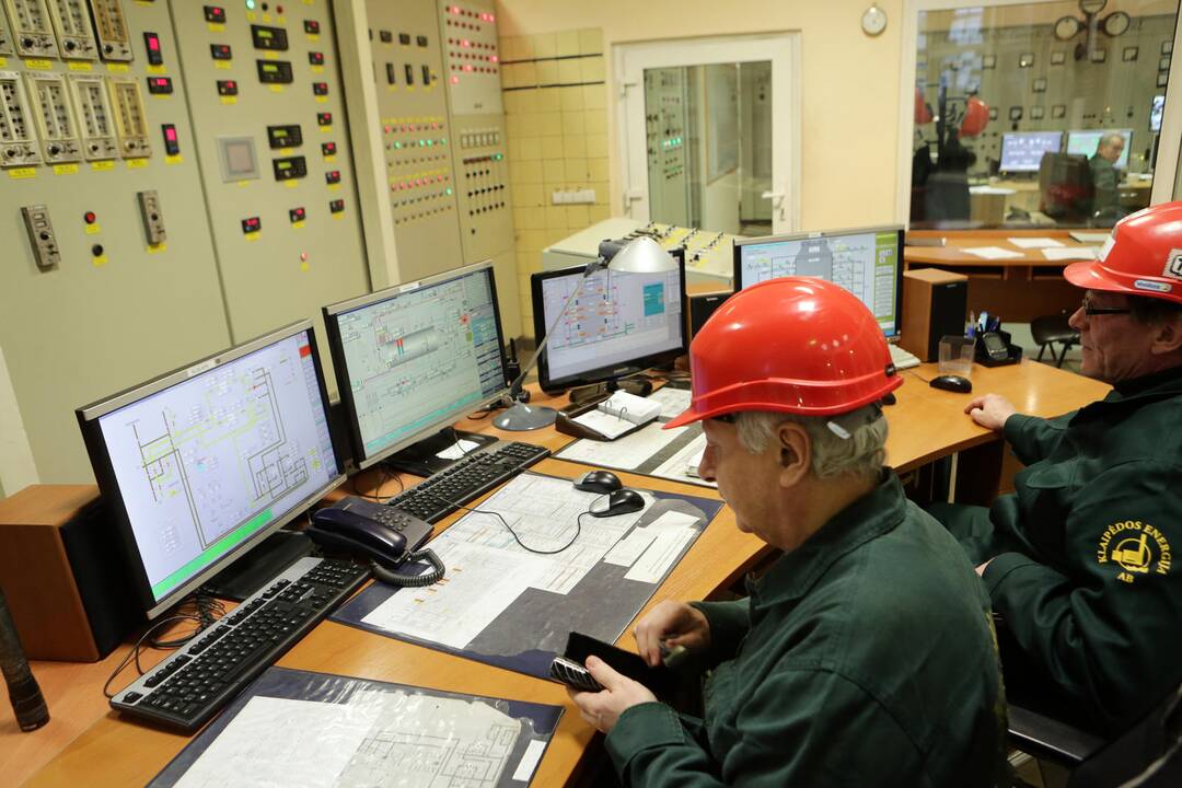 Klaipėdos menininkai apžiūrėjo Klaipėdos energijos patalpas