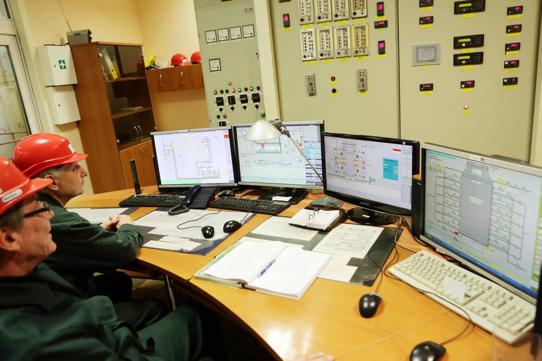 Klaipėdos menininkai apžiūrėjo Klaipėdos energijos patalpas