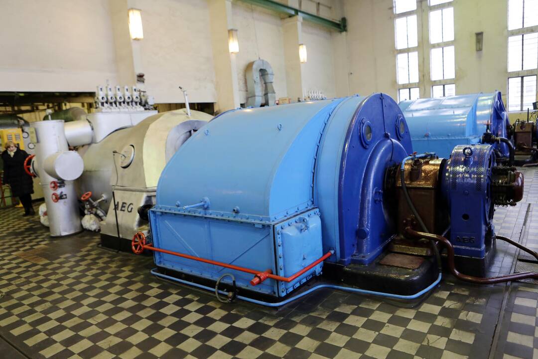 Klaipėdos menininkai apžiūrėjo Klaipėdos energijos patalpas
