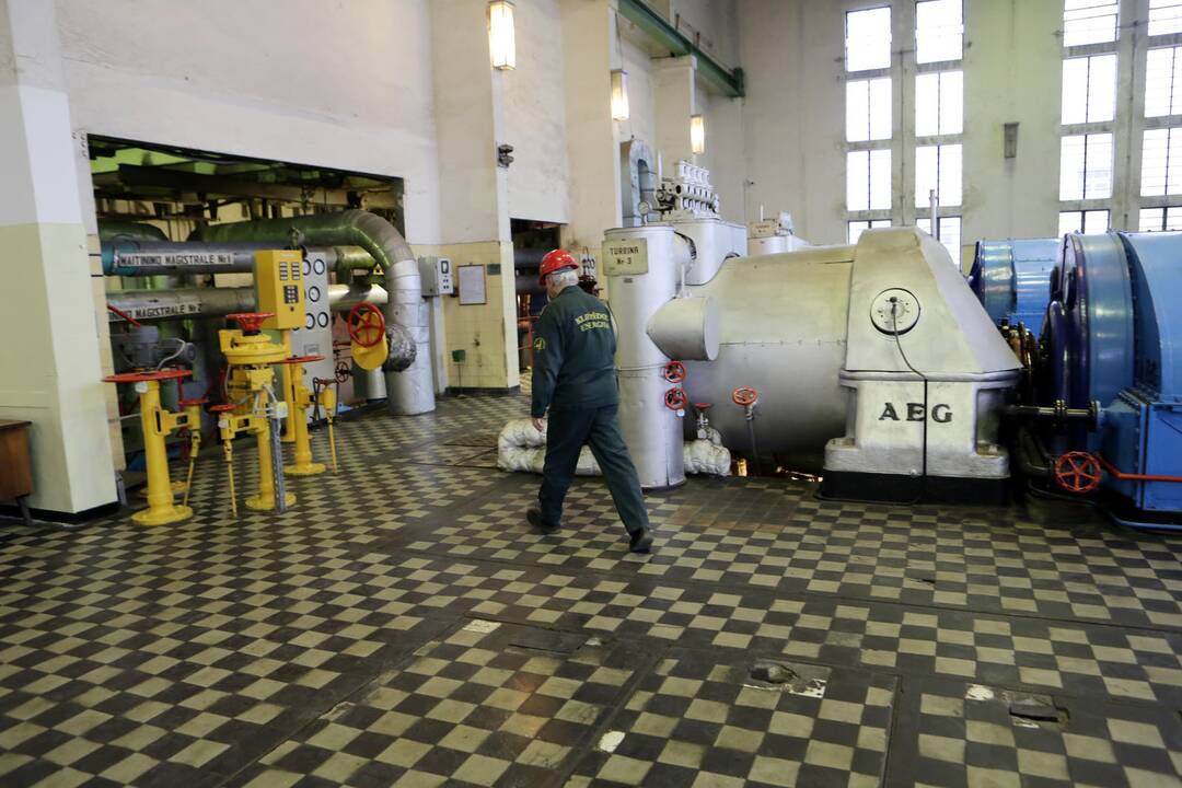 Klaipėdos menininkai apžiūrėjo Klaipėdos energijos patalpas